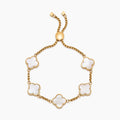 Mother Of Pearl Clover Bracelet