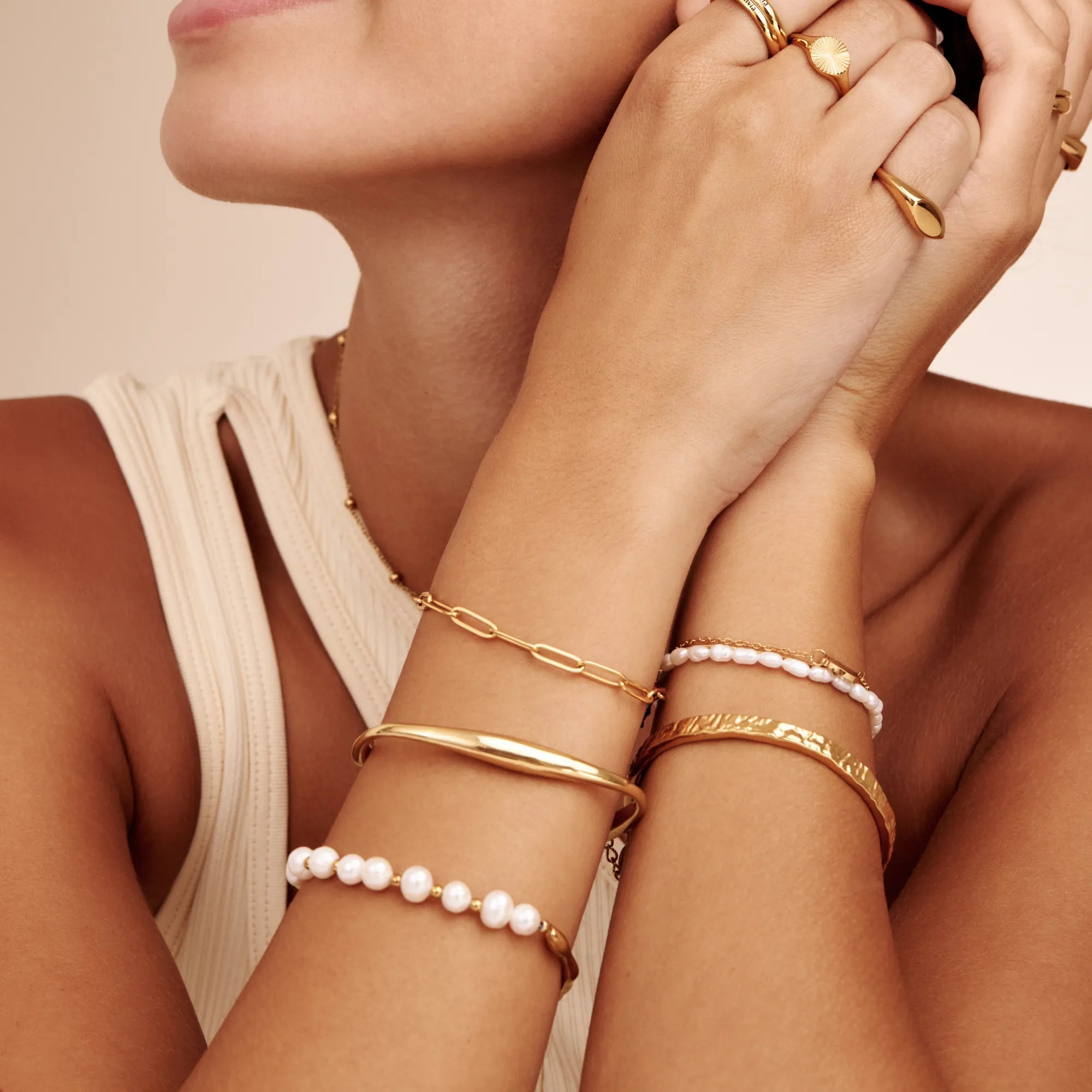 Isla Freshwater Pearl Bracelet