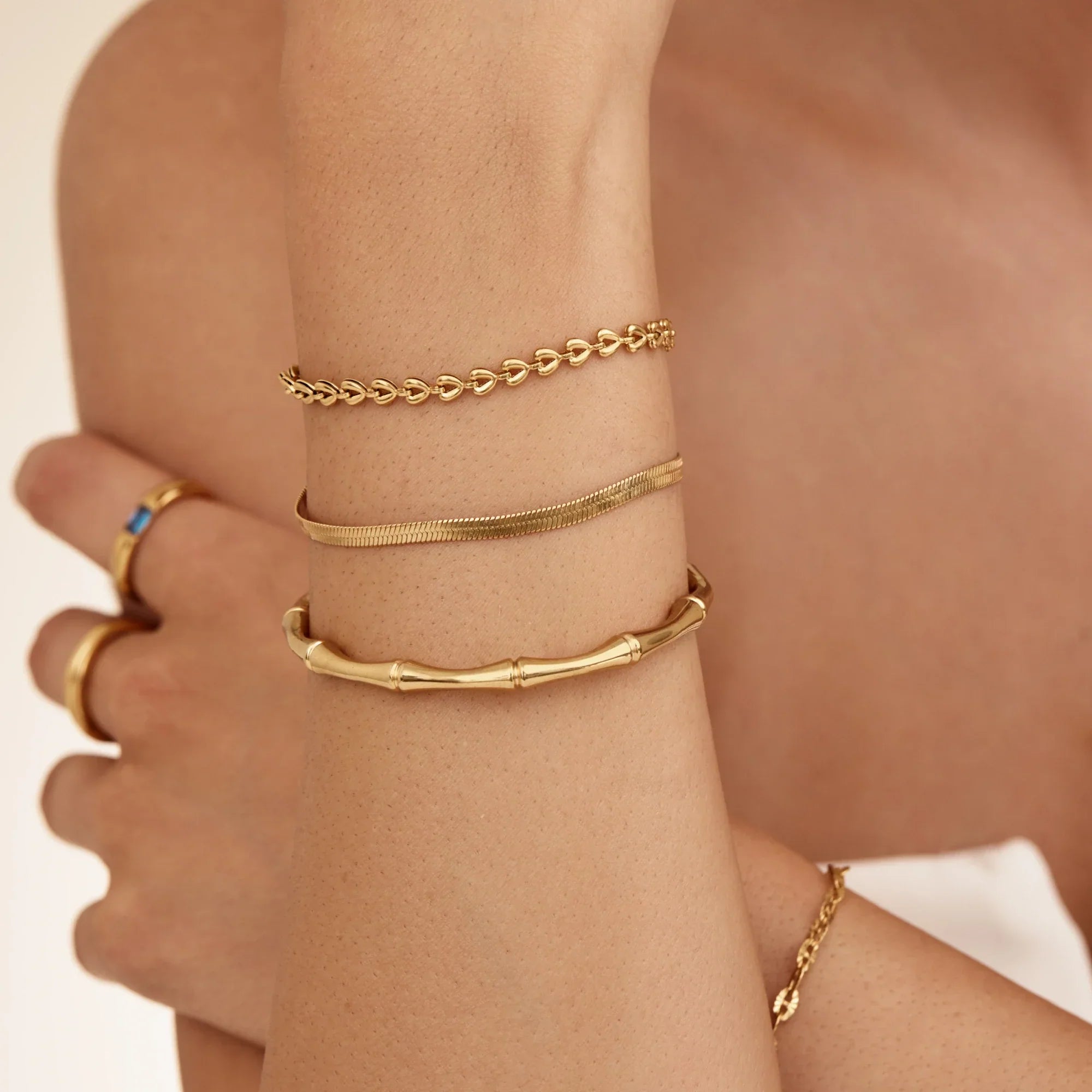 Chain Of Hearts Bracelet