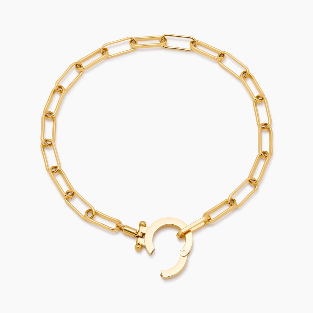Essential Paperclip Chain Bracelet
