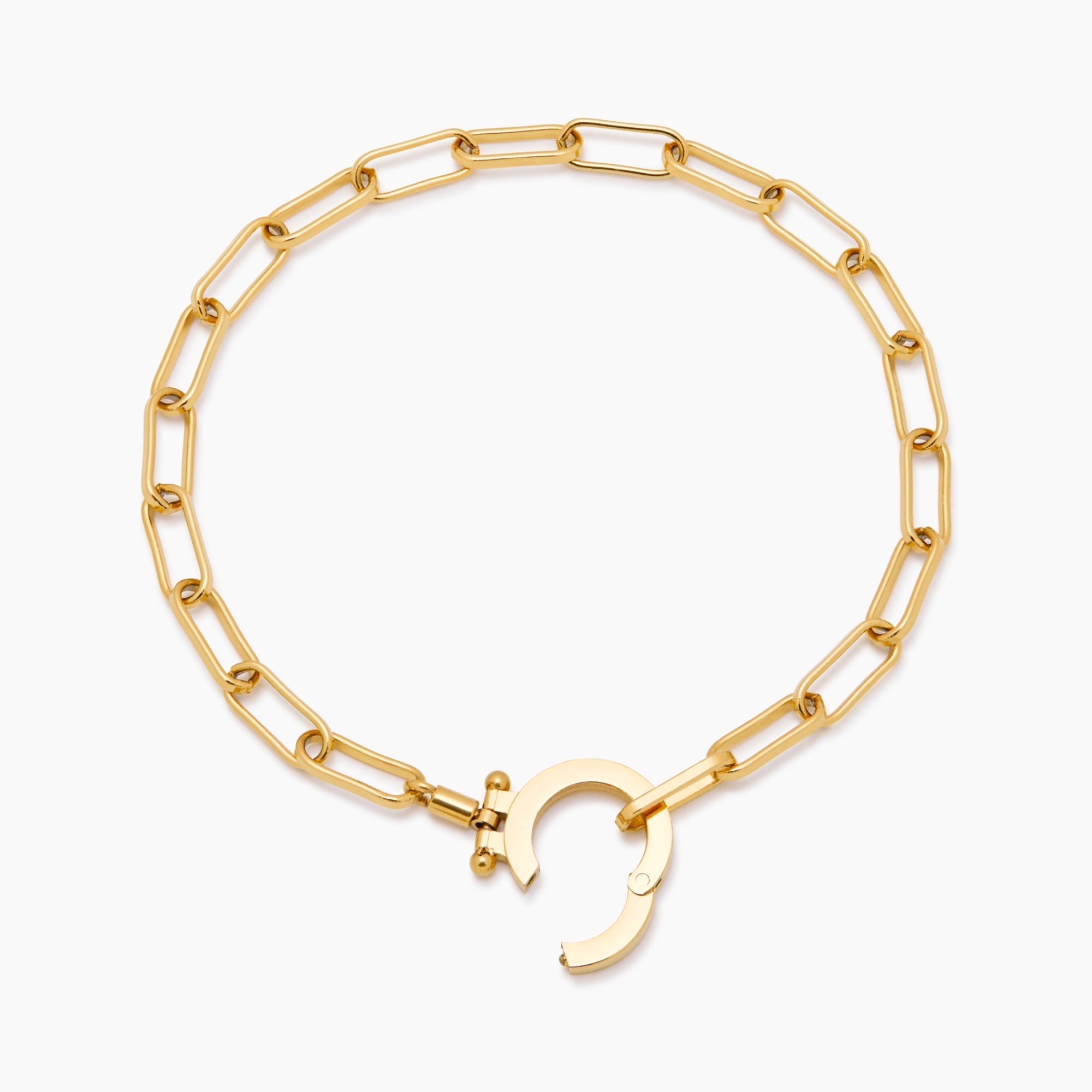 Essential Paperclip Chain Bracelet